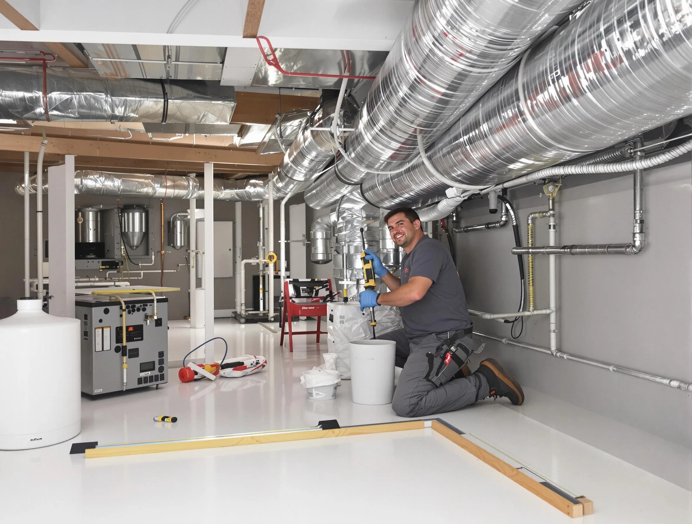 Professional duct sealing service by Surprise Air Duct Cleaning in Surprise