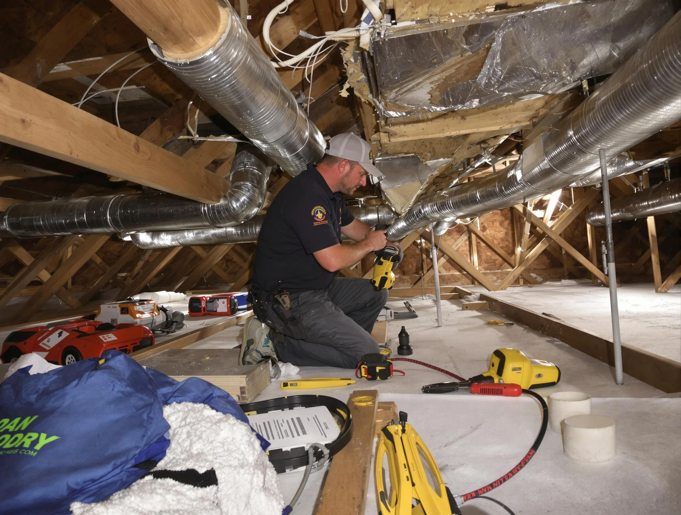 Professional air duct repair by Surprise Air Duct Cleaning in Surprise