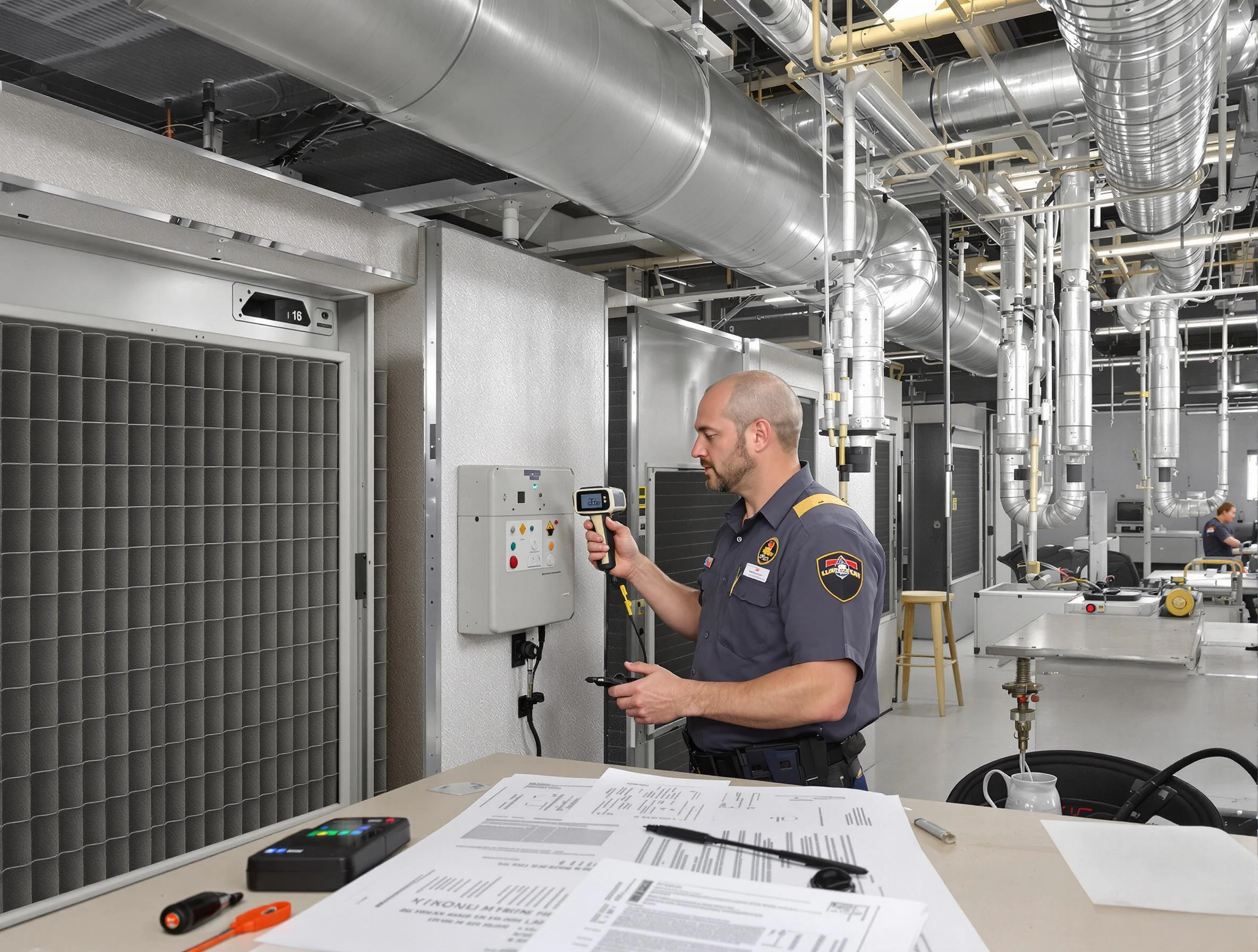 Professional filter system inspection by Surprise Air Duct Cleaning in Surprise